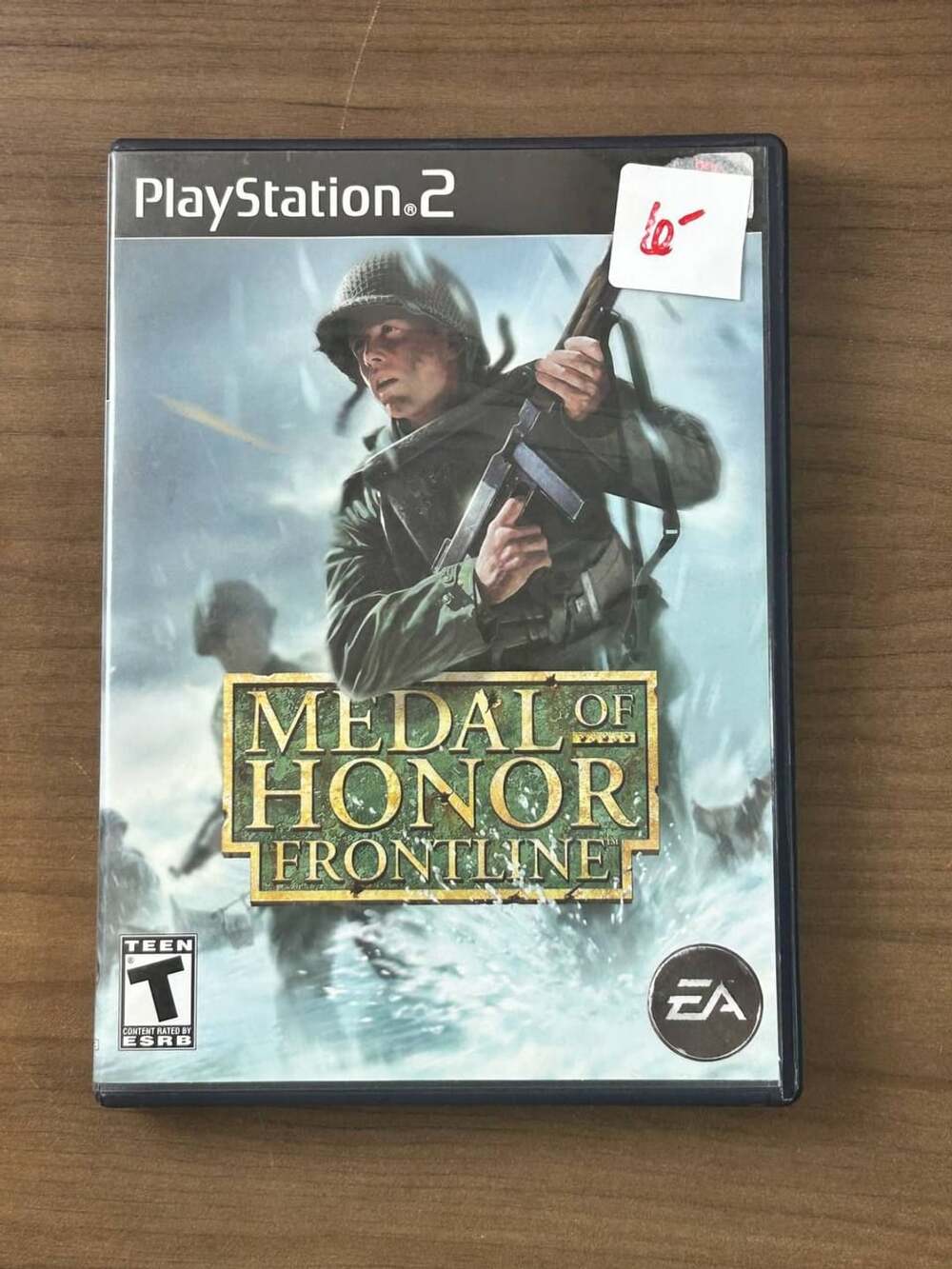 Medal of Honor Frontline Sony PlayStation 2 PS2 2002 Complete w/ Manual NTSC